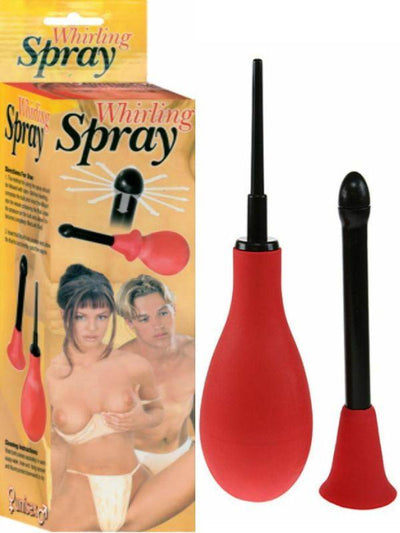 whirling spray douche product and packaging 